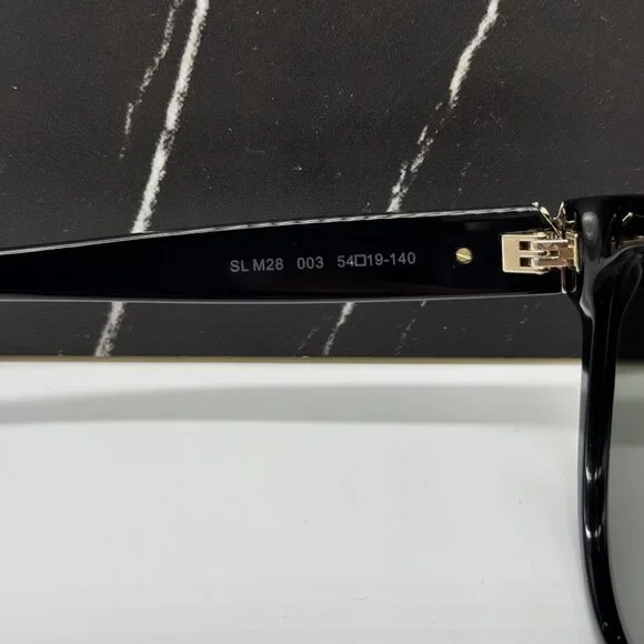 NEW SAINT LAURENT SL M28 003 WOMEN BLACK SUNGLASSES NEW SAINT LAURENT SL M28 003 SUNGLASSES WOMEN BLACK EYEWEAR main image 3